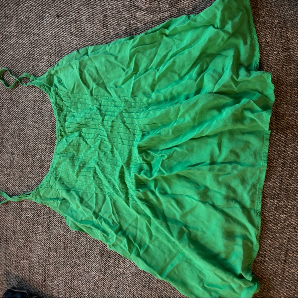 Vibrant Green Top